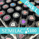 Pack esmaltes Semilac L | MaterialEstetica.com