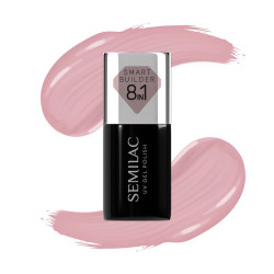 Semilac 802 Smart Builder Nude Rose 7ml | MaterialEstetica.com