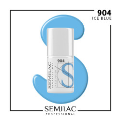 Semilac Pro 904 Ice Blue 7ml | MaterialEstetica.com