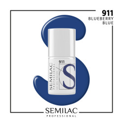Semilac Pro 911 Blueberry Blue 7ml