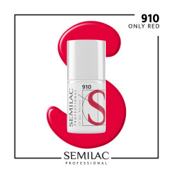 Semilac Pro 910 Only Red 7ml | MaterialEstetica.com