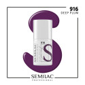 Semilac Pro 916 Deep Plum 7ml | MaterialEstetica.com