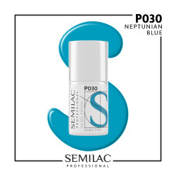 Semilac Pro P030 Neptunian Blue 7ml | MaterialEstetica.com