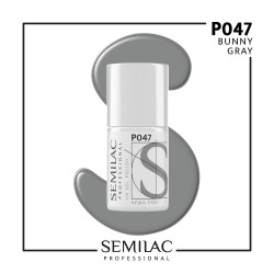 Semilac Pro P047 Bunny Gray 7ml | MaterialEstetica.com
