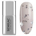 Semilac T34 Top No Wipe Frozen 7ml | MaterialEstetica.com