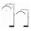 Lámpara LED arco Brighten | Distribuidor oficial de WEELKO