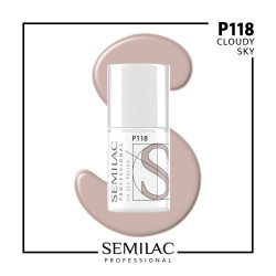 Semilac Pro P118 Cloudy Sky 7ml | MaterialEstetica.com