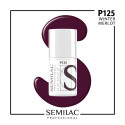 Semilac Pro P125 Winter Merlot 7ml | MaterialEstetica.com