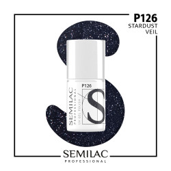Semilac Pro P126 Stardust Veil 7ml | MaterialEstetica.com