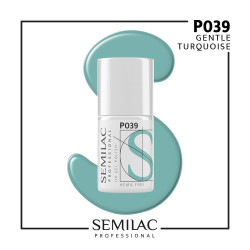 Semilac Pro P039 Gentle Turquoise 7ml | MaterialEstetica.com