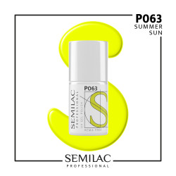 Semilac Pro P063 Summer Sun 7ml | MaterialEstetica.com