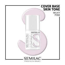 Semilac Pro Cover Base Milky Pink 11ml