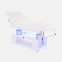 Camilla eléctrica Moon White - White (4 motores) | Material Estética