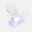 Camilla eléctrica Moon White - White (4 motores) | Material Estética