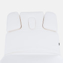 Camilla eléctrica Moon White - White (4 motores) | Material Estética