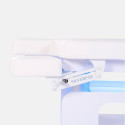 Camilla eléctrica Moon White - White (4 motores) | Material Estética