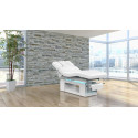 Camilla eléctrica Moon White - White (4 motores) | Material Estética