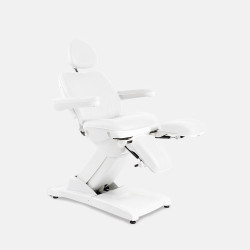 Camilla eléctrica Minka White - White (3 motores) | Material Estética