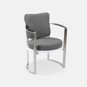 Silla Hauk Cement Grey | Material Estética