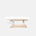 Camilla eléctrica Chara Warm Natural - White | Material Estética