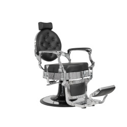 BUZZ SILVER Sillón de barbero | Material Estética