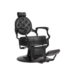 BUZZ BLACK Sillón de barbero | Material Estética