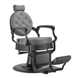 BUZZ BLACK Sillón de barbero | Material Estética