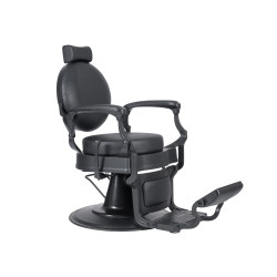 SHOR BLACK Sillón de barbero | Material Estética