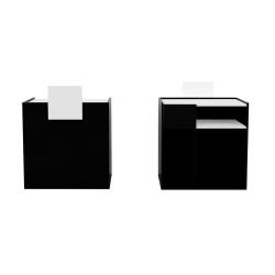 HUSH Mueble de recepción | Material Estética