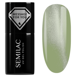 Esmalte Semilac nº732 (Pistachio Latte Gloss) | MaterialEstetica.com