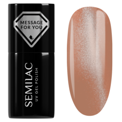 Esmalte Semilac nº733 (Creamy Praline Gloss) | MaterialEstetica.com