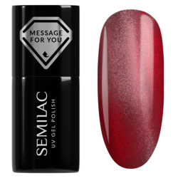 Esmalte Semilac nº736 (Crimson Jelly Gloss) | MaterialEstetica.com