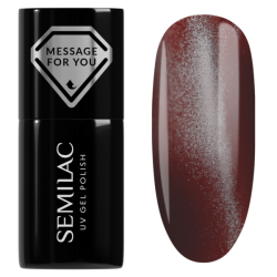Esmalte Semilac nº738 (Cherry Choco Jelly Gloss) | MaterialEstetica.com