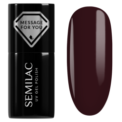 Esmalte Semilac nº740 (Deep Plum) | MaterialEstetica.com