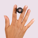 Manicura con el esmalte Semilac 733 Creamy Praline Gloss