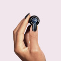 Muestra del esmalte Semilac 739 Teal Jelly Gloss sobre la uña