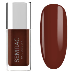 Esmalte clasico Semilac nº124 - Chestnut 9ml | MaterialEstetica.com