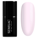 Semilac 051 French Beige Milk, bote y muestra de color