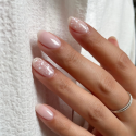 Manicura con Semilac 051 French Beige Milk