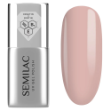 Semilac Care Base 7 ml, bote y muestra de color
