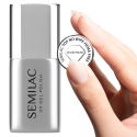Semilac Top No Wipe HEMA Free 7 ml, bote y muestra de color