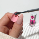 Aplicación de Semilac Base Jelly Nail Tape