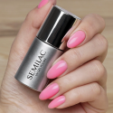 Semilac BB Base Super Rose 7 ml, bote en la mano