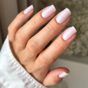Manicura con Esmalte clásico Semilac 100 Whitener 9 ml