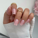 Manicura con Semilac T22 Top No Wipe Flower Flakes 7 ml