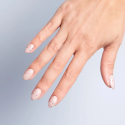 Manicura con Semilac T22 Top No Wipe Flower Flakes 7 ml