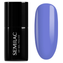 Esmalte semipermanente Semilac 536 Go Argentina!, bote y muestra de color