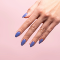Manicura con el esmalte Semilac 602 Dark Jeans