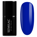 Esmalte semipermanente Semilac 938 Electric Rave, bote y muestra de color