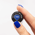Muestra del esmalte Semilac 938 Electric Rave sobre la uña
